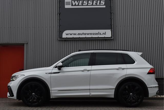 Volkswagen TIGUAN 1.5 TSI R-Line Business+ Vol! Panorama, Elek. trekhaak, H&K, Matrix LED, Suzuka 20''