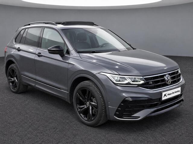Volkswagen TIGUAN 1.4TSIeHybrid 180kW/245PK R-Line Black Style · Panoramadak · Leder · 360°Camera + Parkeersensoren · Stoelverwarming · Elektr. stoelverstelling ·