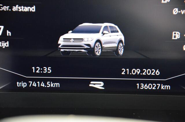 Volkswagen TIGUAN 1.4 TSI eHybrid R-Line Business+ Automaat/Navi/Pdc/Ecc/Achteruitrijcamera/Panoramadak/Virtueel dashboard/Privacy-Glass/Cr-Controle/20-Inc Lmv/Cruise control adaptief/Koplampverlichting LED Matrix/Trekhaak