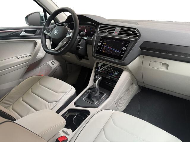 Volkswagen TIGUAN 1.4 TSI eHybrid Elegance I Leder I Elek. Trekhaak I Leder I 360 Camera I Memory I Stoelverwarming I Carplay