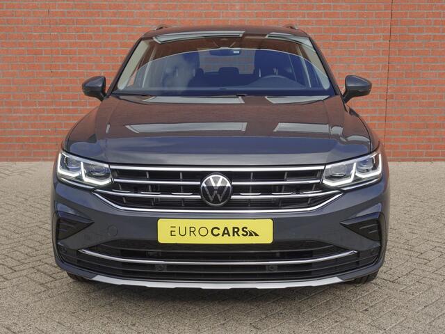 Volkswagen TIGUAN 1.5 TSI 150pk DSG Elegance Navigatie Apple Carplay / Android Auto Parkeersensoren Camera Adaptieve Cruise Control Stuur-en stoelverwarming Matrix LED-koplampen Virtual Cockpit Getinte ramen Climate Control ErgoActive stoelen