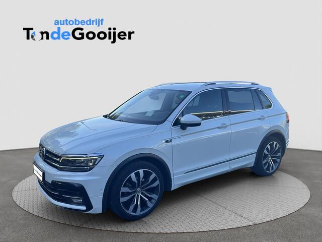Volkswagen TIGUAN 1.4 TSi DSG 4Motion Highline R-LINE | LEER | EL. TREKHAAK | 360 CAMERA | 20"| HUD | STANDKACHEL |