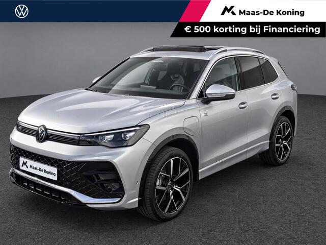 Volkswagen TIGUAN 1.5eHybrid 272PK R-Line · Panoramadak · Trekhaak · Camera · Apple/Android Car Play · Garantie t/m 26-06-2030 of 100000km.