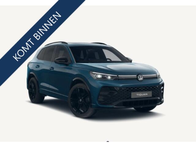 Volkswagen TIGUAN 1.5 eTSI 150PK DSG R-Line Black Style | Panorama | HUD | Trekhaak | 360° Camera | Nieuw