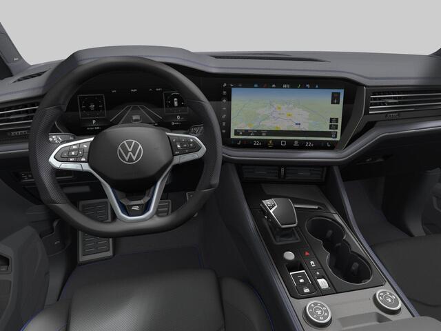 Volkswagen TOUAREG R Edition 3.0 eHybrid 462 pk 8 versn. DSG · Comfort pakket · Nachtzichtassistent (night vision) · Opberg pakket · Trekhaak inclusief aanhangermanoeuvreerhulp 'trailer assist'