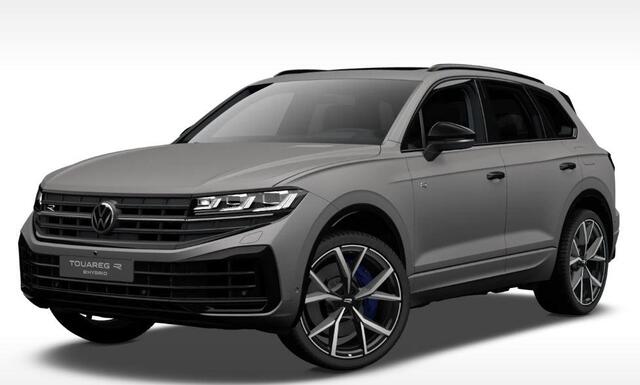Volkswagen TOUAREG R Edition 3.0 eHybrid 340 kW / 462 pk SUV 8 versn. | Luchtvering | Soft Close | Trekhaak | HUD | 4 Motion | Dynaudio | Massagestoelen | 22" Velgen | Matte Lak |