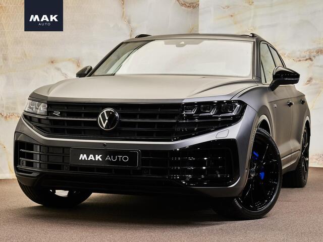 Volkswagen TOUAREG R V6 eHybrid 4Motion, Matte lak, pano, tr.haak, Dynaudio, 22'', luchtv., matrix-LED, memory, HUD, keyless, ACC, privacy