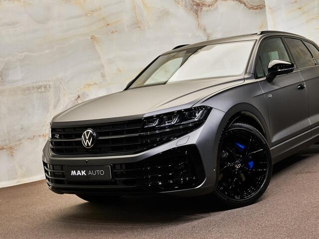 Volkswagen TOUAREG R V6 eHybrid 4Motion, Matte lak, pano, tr.haak, Dynaudio, 22'', luchtv., matrix-LED, memory, HUD, keyless, ACC, privacy