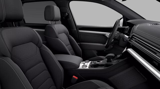 Volkswagen TOUAREG 3.0 TSi eHybrid 381pk 4MOTION Elegance / Panoramadak / Leder Vienna / Memory / Luchtvering / Trekhaak Elek. / Stoelventilatie / 21" LMV / LED Matrix / Camera / Keyless / Alarm / Stuur en Stoelverwarming