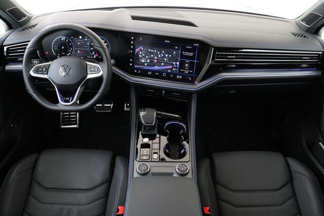 Volkswagen TOUAREG 3.0 TSI EHYBRID 4MOTION R PANO-DAK|HEAD UP|DYN AUDIO|PUGLIA LEDER|MASSAGE|22"LM ESTORIL|LUCHTVERING|360 CAMERA|