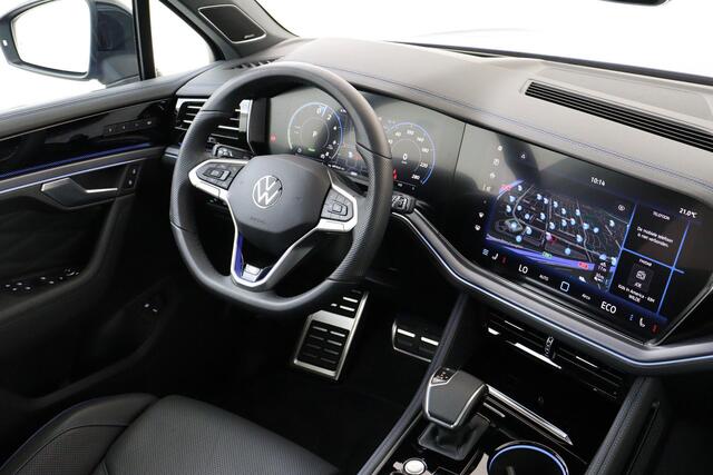 Volkswagen TOUAREG 3.0 TSI EHYBRID 4MOTION R PANO-DAK|HEAD UP|DYN AUDIO|PUGLIA LEDER|MASSAGE|22"LM ESTORIL|LUCHTVERING|360 CAMERA|