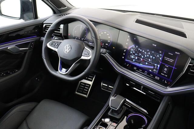 Volkswagen TOUAREG 3.0 TSi eHybrid 4MOTION R PANO-DAK|HEAD UP|DYN AUDIO|SOFTCLOSE|PUGLIA LEDER|MASSAGE|21"LM|LUCHTVERING|360 CAMERA|