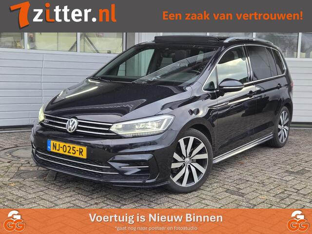 Volkswagen TOURAN 1.4 TSI Highline 2x R-line, 7-Persoons, Panoramadak, LED, Trekhaak.