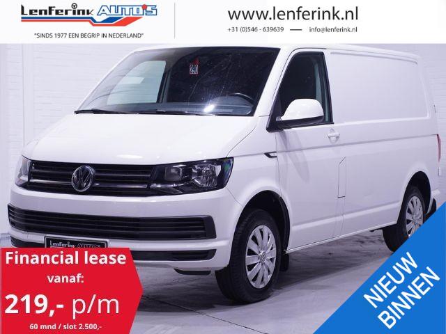 Volkswagen TRANSPORTER 2.0 TDI 150 pk DSG Aut. L1H1 Navi, Deuren Achter PDC V+A, Bumpers in Kleur, Cruise Control, 3-Zits