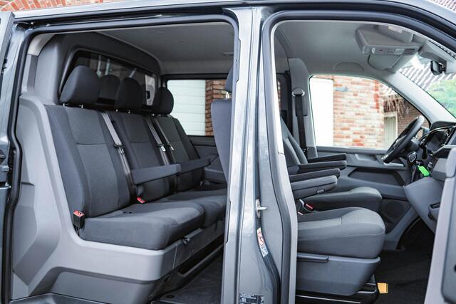 Volkswagen TRANSPORTER T6.1 2.0 TDI 150 PK DSG L2H1 A-Klep DUB/CAB ACC | Lane Assist | NAVI | Virtual cockpit | 2x Schuifdeuren | Side Assist |