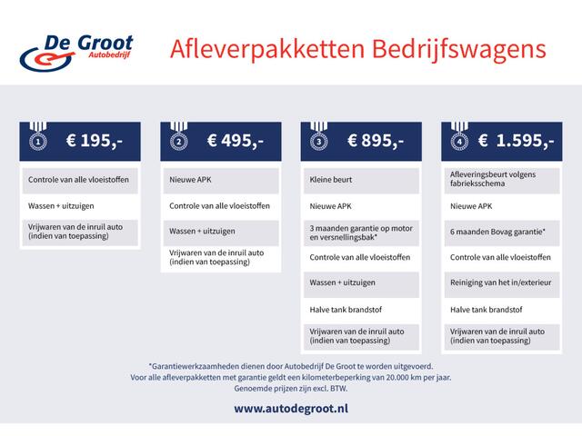 Volkswagen TRANSPORTER 2.0 TDI L1H1 DSG 150 pk DC LED, Apple Carplay, Stoelverwarming, Cruise, PDC, DAB