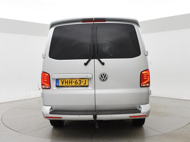 Volkswagen TRANSPORTER 2.0 TDI 150 PK DSG L2H1 BULLI DUBBEL CABINE + STANDKACHEL | 2 SCHUIFDEUREN | TREKHAAK