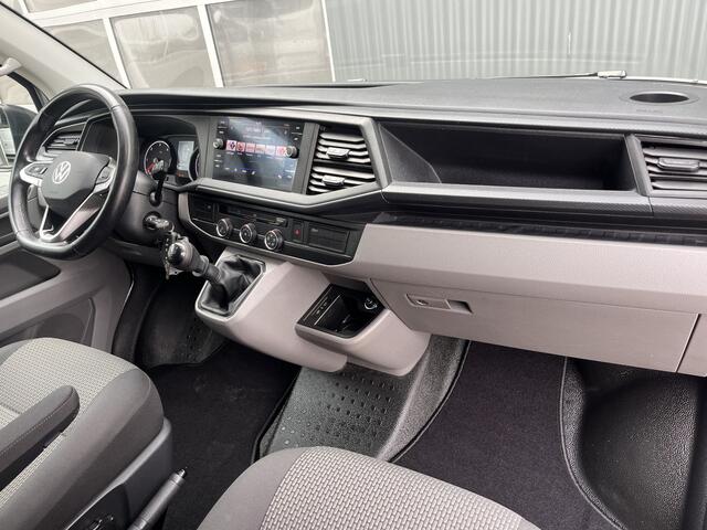 Volkswagen TRANSPORTER 2.0 TDI L1H1 Airco Cruise controle Kastinrichting Navigatie Apple carplay Parkeerhulp achter Euro 6 Dealer onderhouden!! Bestel 2-Persoons