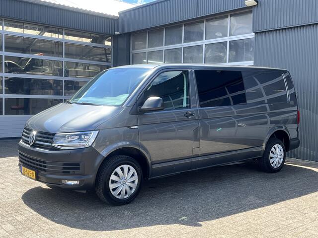 Volkswagen TRANSPORTER 2.0 TDI L2H1 DC Btw en Bpm vrij!! DSG Automaat Airco Cruise controle trekhaak 2500kg trekgewicht Telefoonverbinding Parkeersensoren achter 5-Persoons Euro 6 Bpm vrij voor particulier gebruik!!