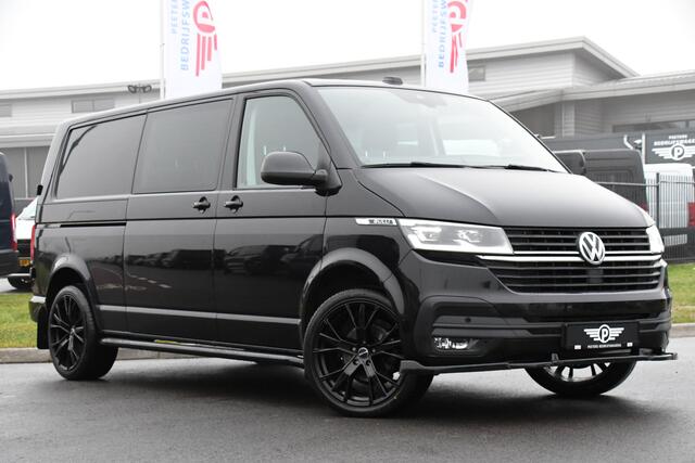Volkswagen TRANSPORTER 2.0 TDI L2H1 32 DC Bulli Black Edition Virtual, Adaptieve Cruise, LED, Camera, Carplay, Automaat, 150PK, Multimedia, UNIEK!