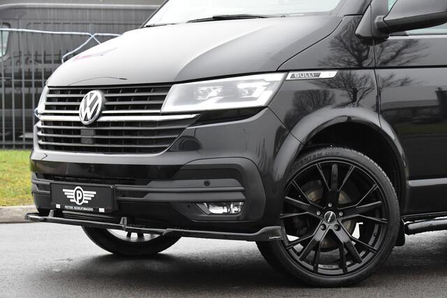 Volkswagen TRANSPORTER 2.0 TDI L2H1 32 DC Bulli Black Edition Virtual, Adaptieve Cruise, LED, Camera, Carplay, Automaat, 150PK, Multimedia, UNIEK!