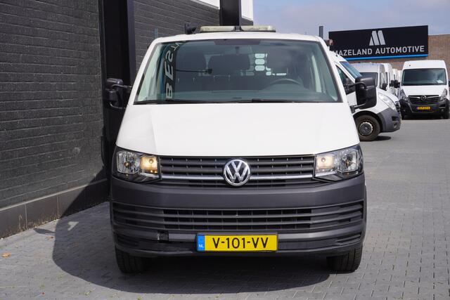 Volkswagen TRANSPORTER 2.0 TDI L2H1 Kipper Openlaadbak Dubbele Cabine EURO 6 - Airco - Navi - Cruise - ¤18.950,- Excl.