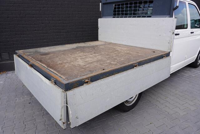 Volkswagen TRANSPORTER 2.0 TDI L2H1 Kipper Openlaadbak Dubbele Cabine EURO 6 - Airco - Navi - Cruise - ¤18.950,- Excl.