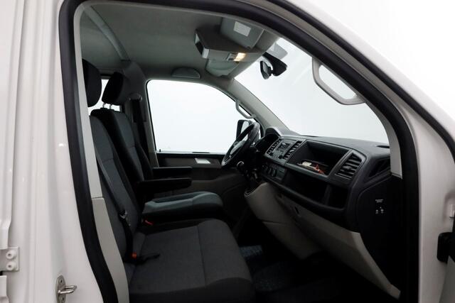 Volkswagen TRANSPORTER T6 2.0 TDI 150pk Lang D.C. Open laadbak met Palfinger laadkraan 08-2017