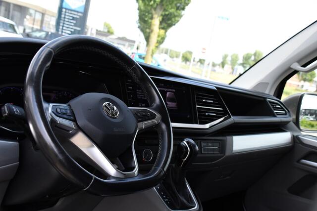 Volkswagen TRANSPORTER 2.0 TDI L2H1 Bulli Adaptieve Cruise, Virtual, Carplay, LED, Trekhaak, Leder, Stoelverwarming, 150PK Uniek!