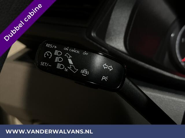 Volkswagen TRANSPORTER 2.0 TDI L2H1 Dubbele cabine Euro6 Airco | Apple Carplay | Android Auto | 5-Zits | 2200kg Trekhaak Cruisecontrol, Parkeersensoren