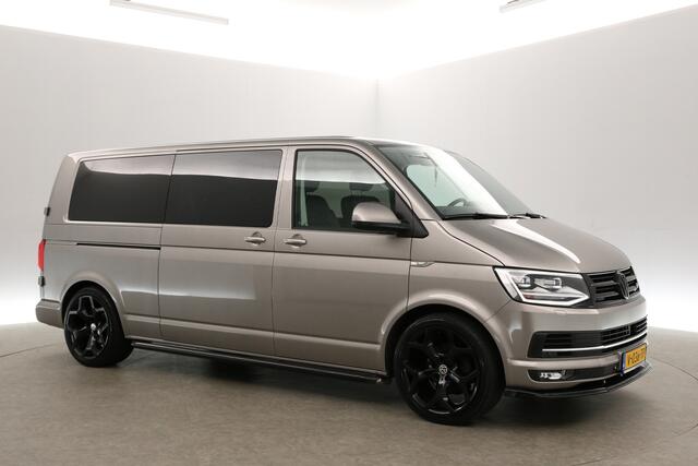 Volkswagen TRANSPORTER 2.0 TDI L2H1 150PK 4Motion Highline | Dubbele Cabine | 5 Persoons | DSG Automaat Airco Camera Carplay LED Trekhaak Navigatie Leder 20"LMV PDC