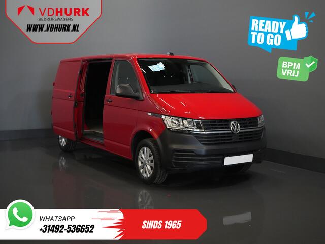 Volkswagen TRANSPORTER 2.0 TDI L2 BPM VRIJ! Ready2Go Standkachel/ Stoelverw./ Carplay/ Cruise/ PDC/ Trekhaak
