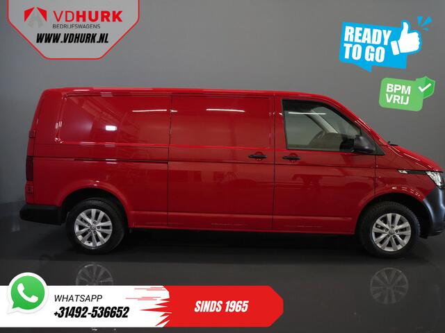 Volkswagen TRANSPORTER 2.0 TDI L2 BPM VRIJ! Ready2Go Standkachel/ Stoelverw./ Carplay/ Cruise/ PDC/ Trekhaak