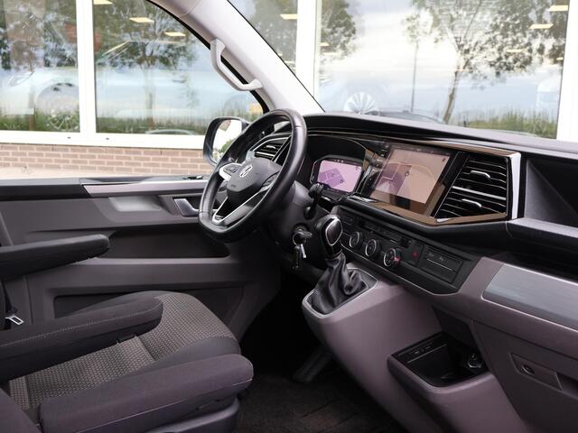 Volkswagen TRANSPORTER 2.0 TDI 200 PK DSG BULLI DUBBEL CABINE + 2 SCHUIFDEUREN | DIGITALE COCKPIT | LED | TREKHAAK | CAMERA