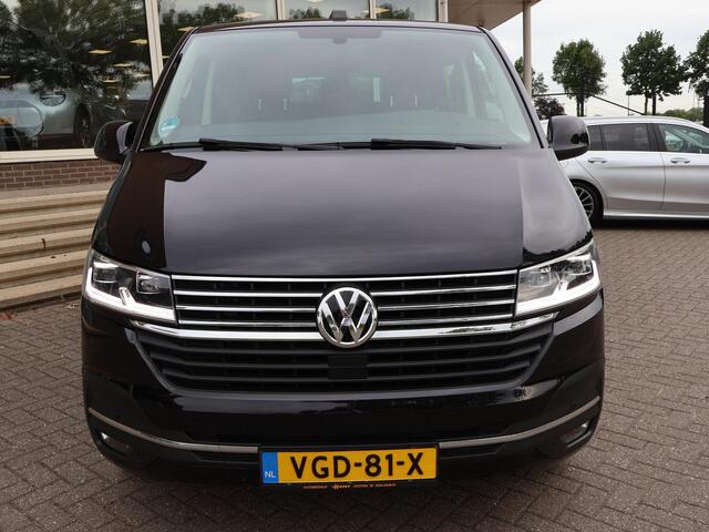 Volkswagen TRANSPORTER 2.0 TDI 200 PK DSG BULLI DUBBEL CABINE + 2 SCHUIFDEUREN | DIGITALE COCKPIT | LED | TREKHAAK | CAMERA