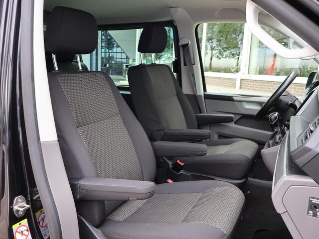 Volkswagen TRANSPORTER 2.0 TDI 200 PK DSG BULLI DUBBEL CABINE + 2 SCHUIFDEUREN | DIGITALE COCKPIT | LED | TREKHAAK | CAMERA