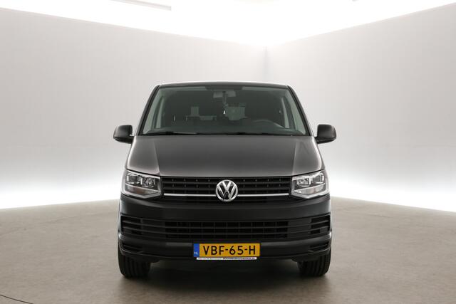 Volkswagen TRANSPORTER 2.0 TDI L2H1 | Dubbele Cabine | 6 Persoons | Airco Trekhaak LED PDC 17''LMV Sidebars