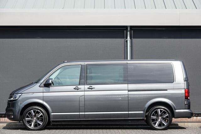 Volkswagen TRANSPORTER L2H1 Dubbel Cabine 2.0Tdi 150Pk DSG7 | Caravelle | 5 persoons | 2x Elektrische Schuifdeur | Trekhaak | 18''