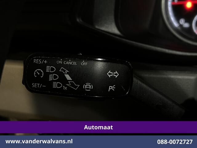 Volkswagen TRANSPORTER 2.0 TDI 150pk Automaat L1H1 inrichting Euro6 Airco | Navigatie | Apple Carplay Cruisecontrol, Android Auto, Parkeersensoren, Bijrijdersbank, 2500kg trekvermogen
