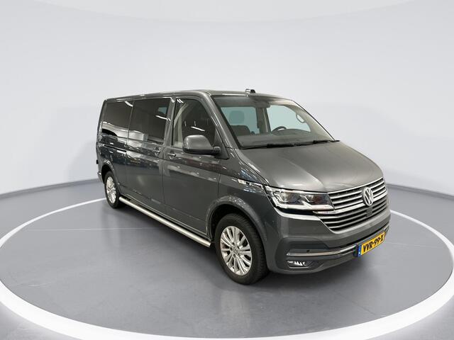 Volkswagen TRANSPORTER 2.0 TDI 150pk DSG L2H1 30 DC Bulli · Apple/Android Car Play · Navigatie · Vloerplaat · Betimmering · Dubbel Cabine · Trekhaak · 17'' Inch · Garantie t/m 12-06-2027 of 150.000km