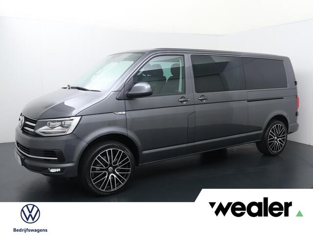 Volkswagen TRANSPORTER 2.0 TDI L2H1 DC Highline - 204 PK | Automaat | Trekhaak | Multifunctioneel stuurwiel | Parkeersensoren |