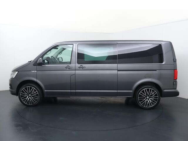 Volkswagen TRANSPORTER 2.0 TDI L2H1 DC Highline - 204 PK | Automaat | Trekhaak | Multifunctioneel stuurwiel | Parkeersensoren |