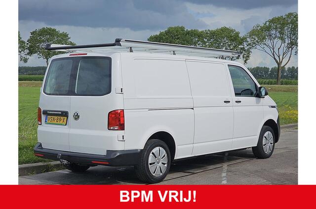 Volkswagen TRANSPORTER 2.0 TDI T6.1 L2H1 Deuren NAP Airco Euro6 Trekhaak Imperiaal CarPlay!