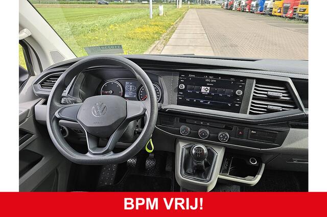 Volkswagen TRANSPORTER 2.0 TDI T6.1 L2H1 Deuren NAP Airco Euro6 Trekhaak Imperiaal CarPlay!