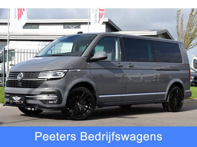 Volkswagen TRANSPORTER 2.0 TDI L2H1 DC Caravelle Full options! Adaptieve Cruise, Virtual, Carplay, LED, 204PK, 2 x Schuifdeur, Clima, Stoelverwarming, Trekhaak, Uniek! Bulli