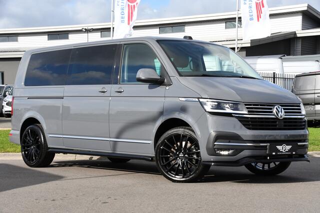 Volkswagen TRANSPORTER 2.0 TDI L2H1 DC Caravelle Full options! Adaptieve Cruise, Virtual, Carplay, LED, 204PK, 2 x Schuifdeur, Clima, Stoelverwarming, Trekhaak, Uniek! Bulli