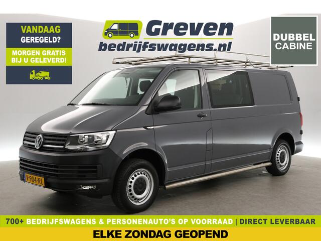 Volkswagen TRANSPORTER 2.0 TDI L2H1 | 140PK | DC | Airco | Cruise | Carplay | Trekhaak | Navi | Imperiaal | Parkeersens.