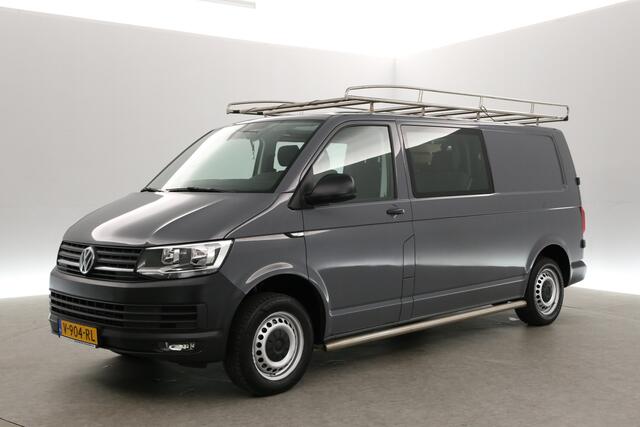 Volkswagen TRANSPORTER 2.0 TDI L2H1 | 140PK | DC | Airco | Cruise | Carplay | Trekhaak | Navi | Imperiaal | Parkeersens.