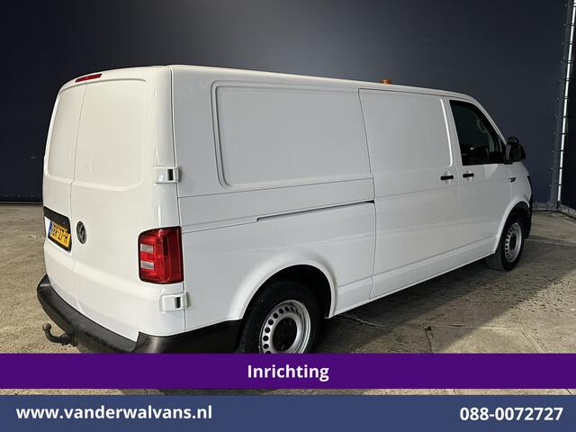 Volkswagen TRANSPORTER 2.0 TDI 150pk L2H1 Inrichting Euro6 Airco | Camera | Leder | Cruisecontrol | 2500kg Trekhaak Parkeersensoren