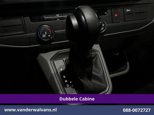 Volkswagen TRANSPORTER 2.0 TDI 150pk Automaat L2H1 Dubbele Cabine Euro6 Airco | 5-Zits | Camera | Apple Carplay Android Auto, Cruisecontrol, 2500kg Trekhaak
